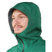 Outdoor Research Men's Foray II GORE-TEX® Rain Jacket in monstera, on model hood detail