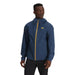 Outdoor Research® Men's Stratoburst Stretch Rain Jacket shown in the Cenote color option. Front view on model.