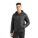 Outdoor Research Men's SuperStrand LT Hoodie shown in the Black color option. Front view on model.