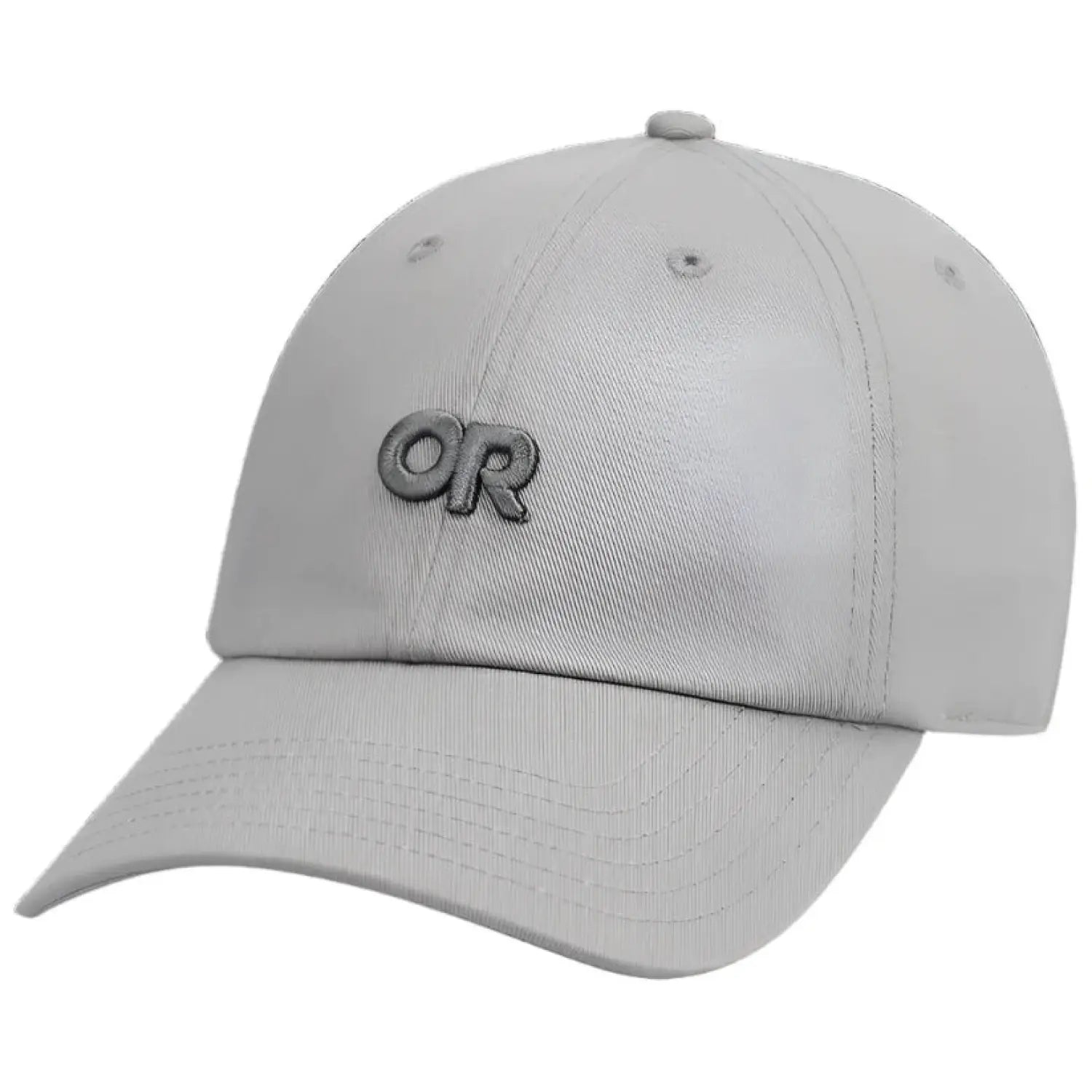 Outdoor Reseach OR Ballcap, Pewter Storm, front view 