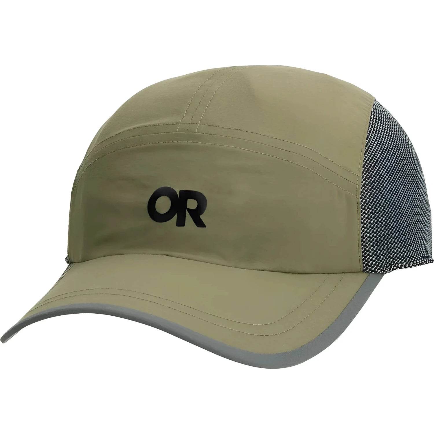 Outdoor Research Swift Cap in ranger green reflective, front view