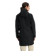 Outdoor Research Women's Aspire GORE-TEX® Trench shown in the Black color option. Back view.