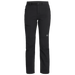 outdoor research womens cirque iii "snow" pants in black front flat view