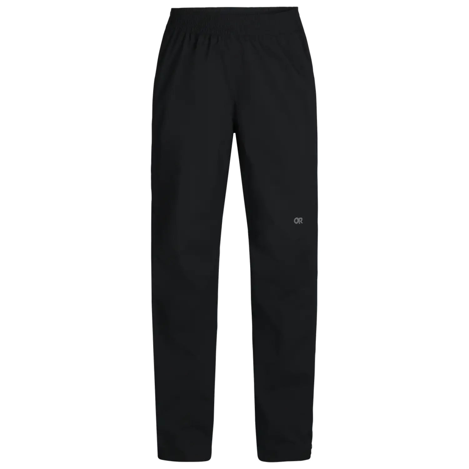 Outdoor Research Women's Stratoburst Stretch Rain Pants shown in the Black color option.