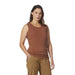 Royal Robbins W's Vacationer Tank, Baked Clay, front view on model 