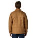 Patagonia Men's Light Gust Shirt Jacket in Deer Brown, back view on model 