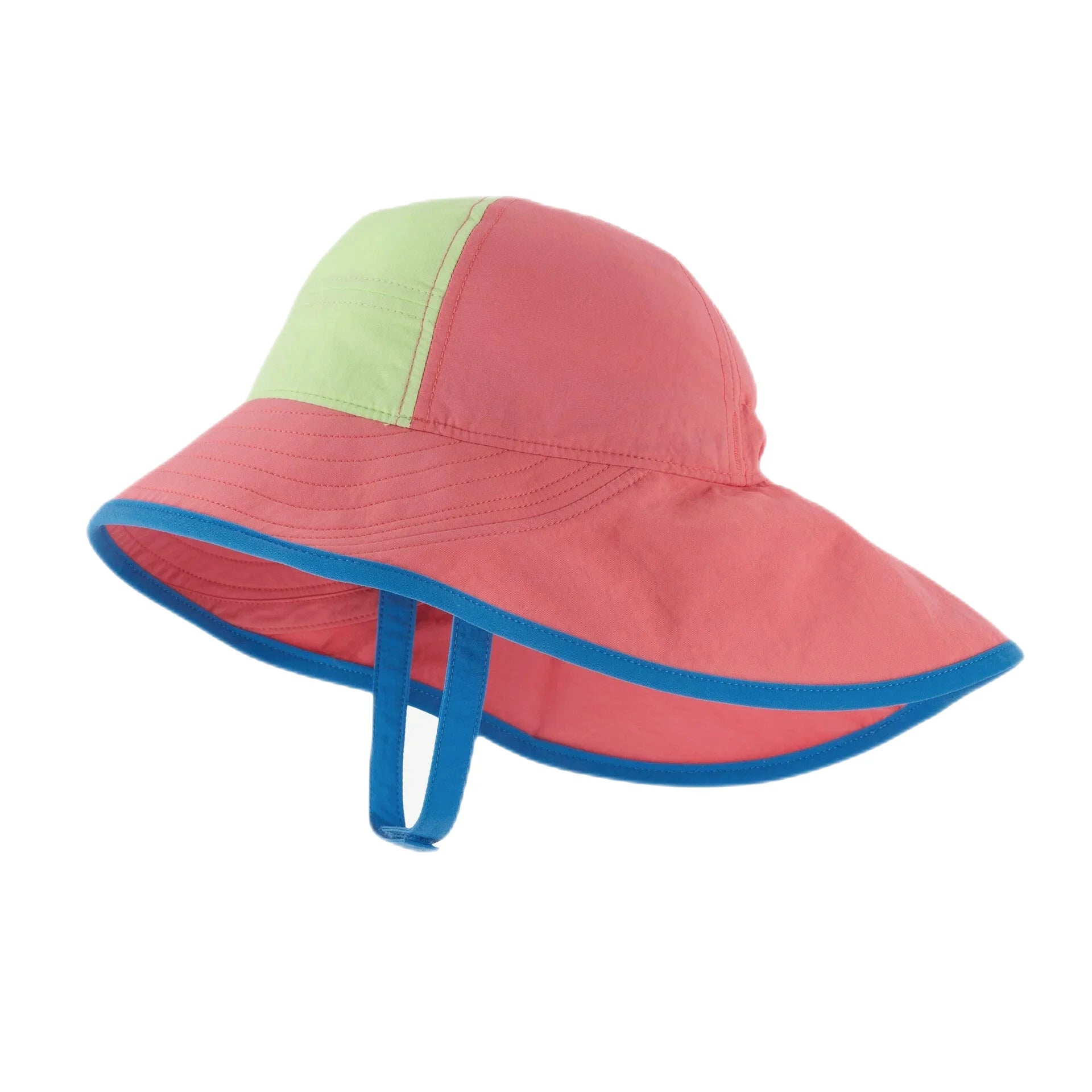 Patagonia Babies' Block-the-Sun Hat Afternoon Pink Front