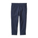 Patagonia Baby Micro D Fleece Bottoms shown in the New Navy color option. Front view.