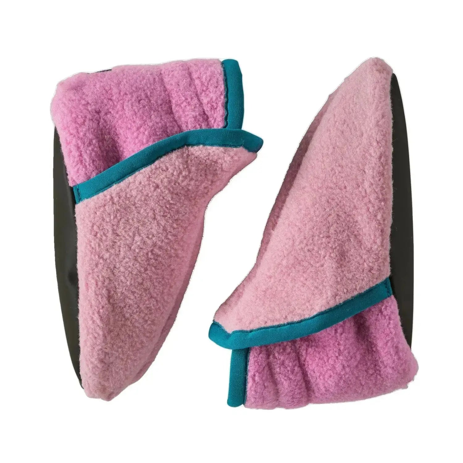 Patagonia Baby Synchilla™ Fleece Booties shown in Marble Pink color option.