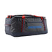 Patagonia Black Hole® Duffel Bag 70L in Smolder Blue w/ Amanita Red, front view