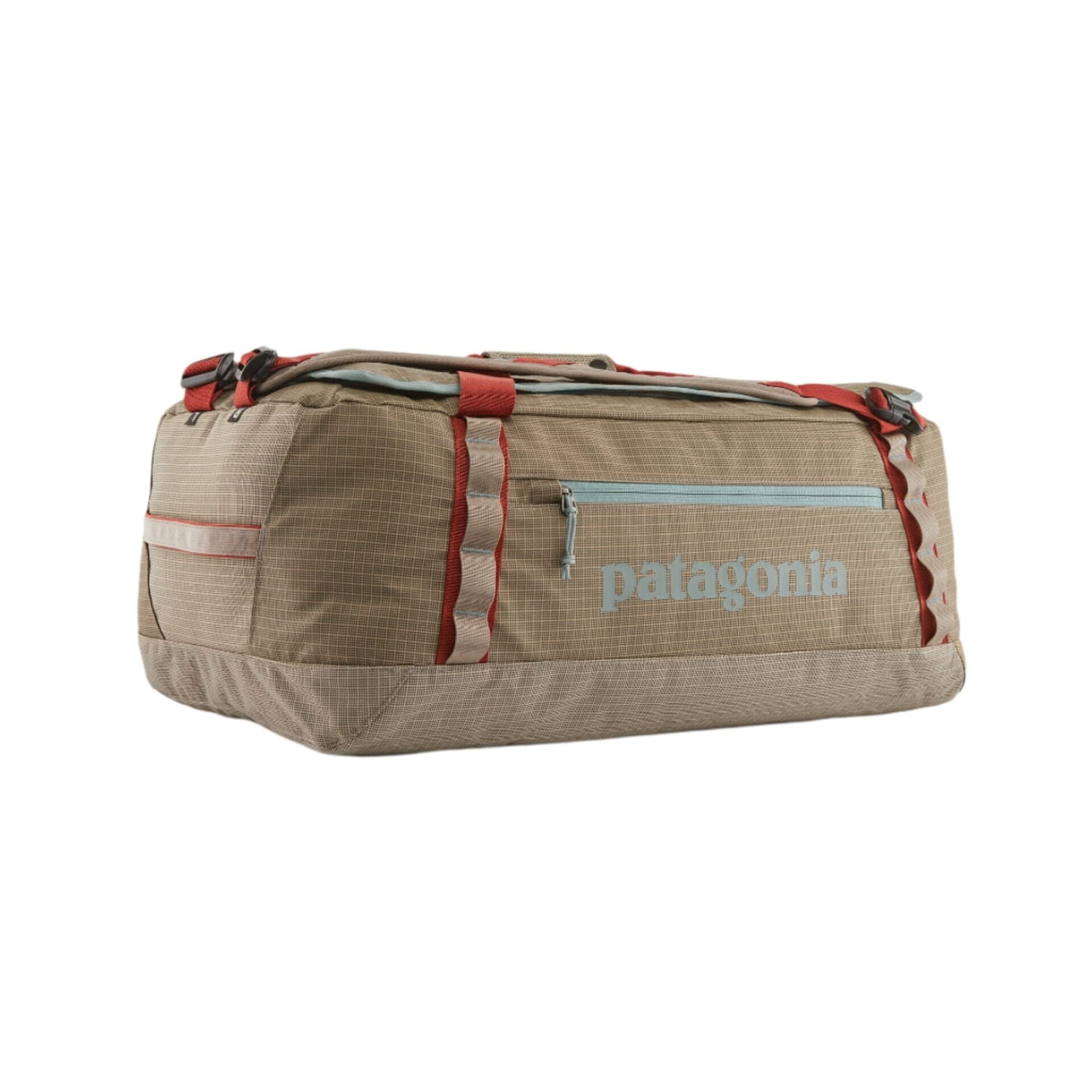 Patagonia Black Hole® Duffel Bag 55L, Sea Bird Grey, front view 