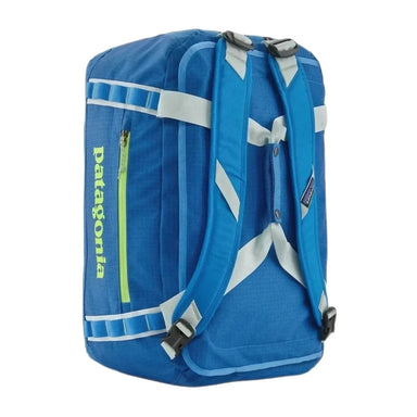 Patagonia Black Hole® Duffel Bag 40L, Matte Vessel Blue color, backpack view
