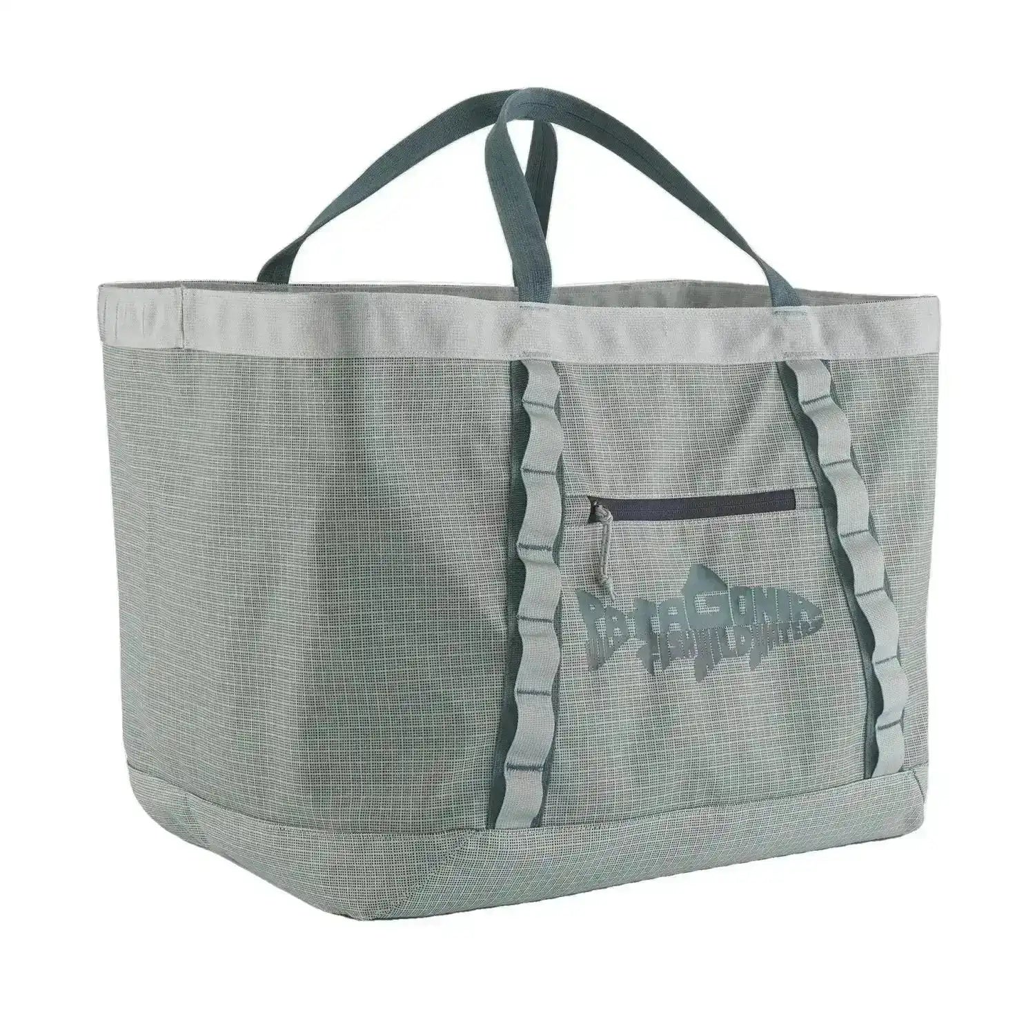 Patagonia Black Hole® Gear Tote 61L, Waterline Sleet Green, front and side view