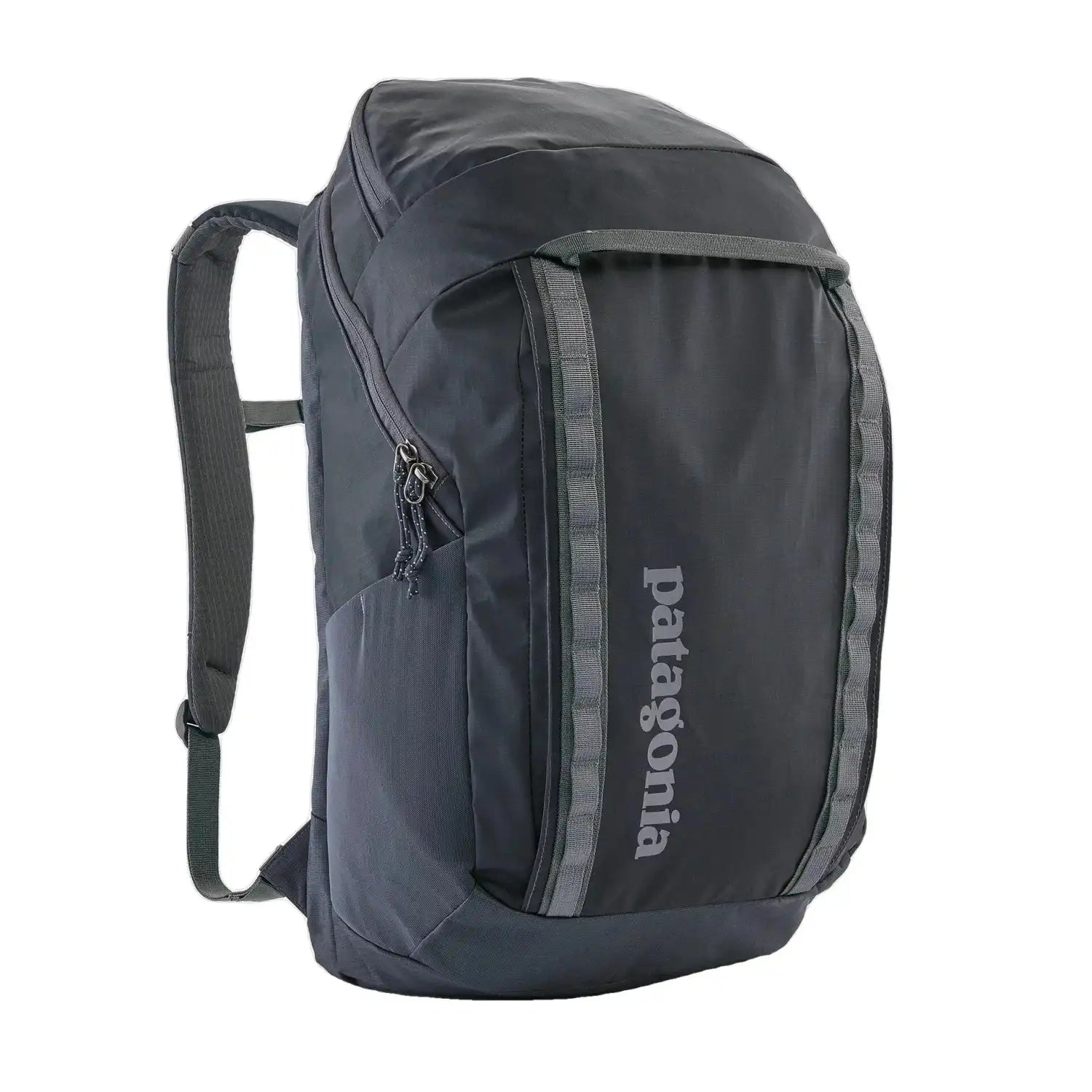 Patagonia Black Hole® Pack 32L shown in Smoulder Blue option on angle view.