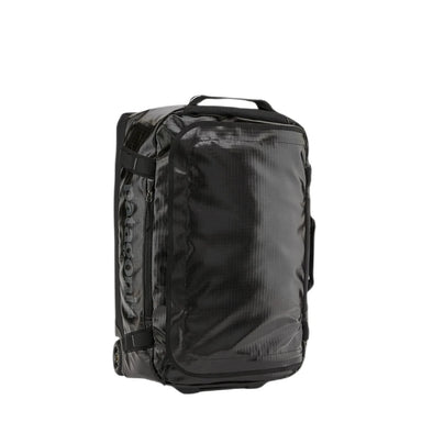 Patagonia Black Hole® Wheeled Duffel Bag 40L, Black, front and side view 