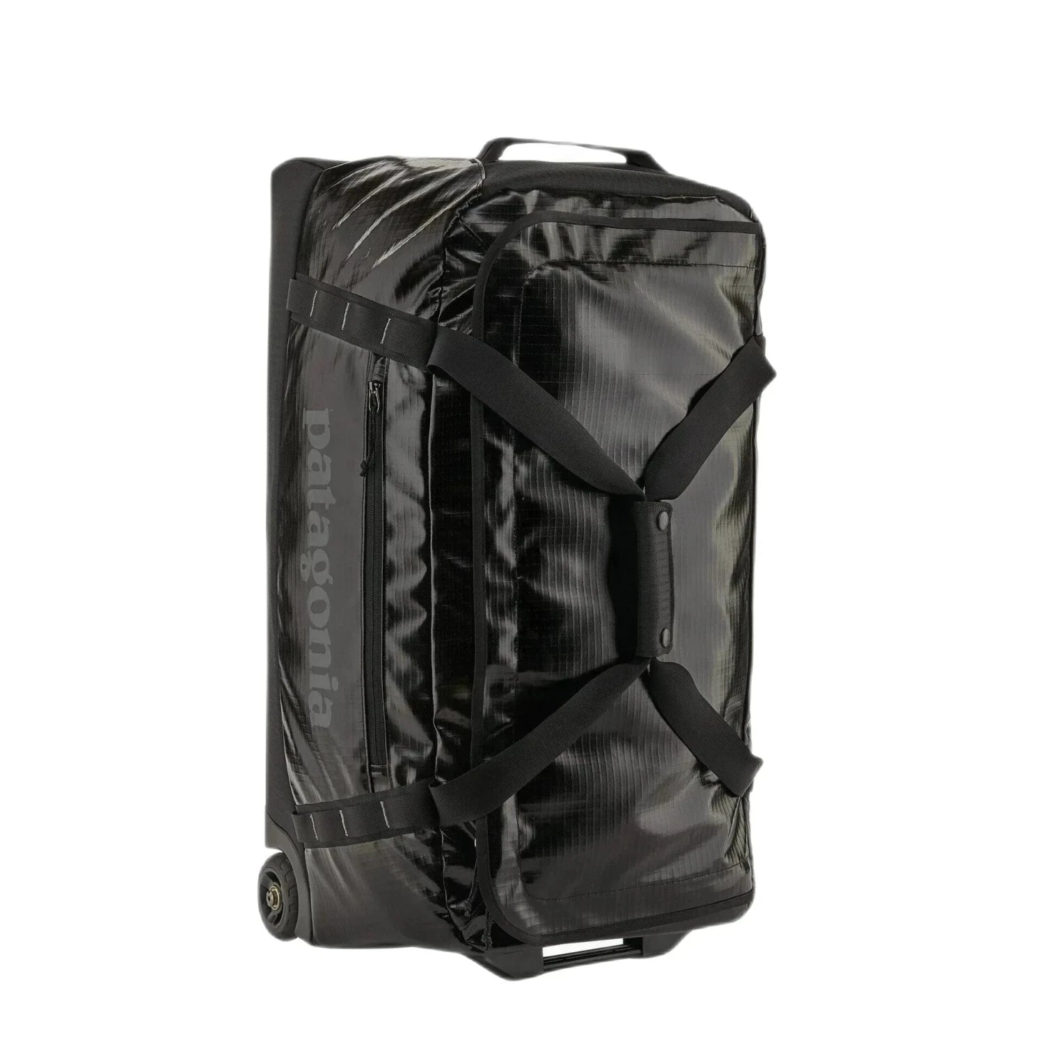 Patagonia Black Hole® Wheeled Duffel Bag 70L, Black, front view 