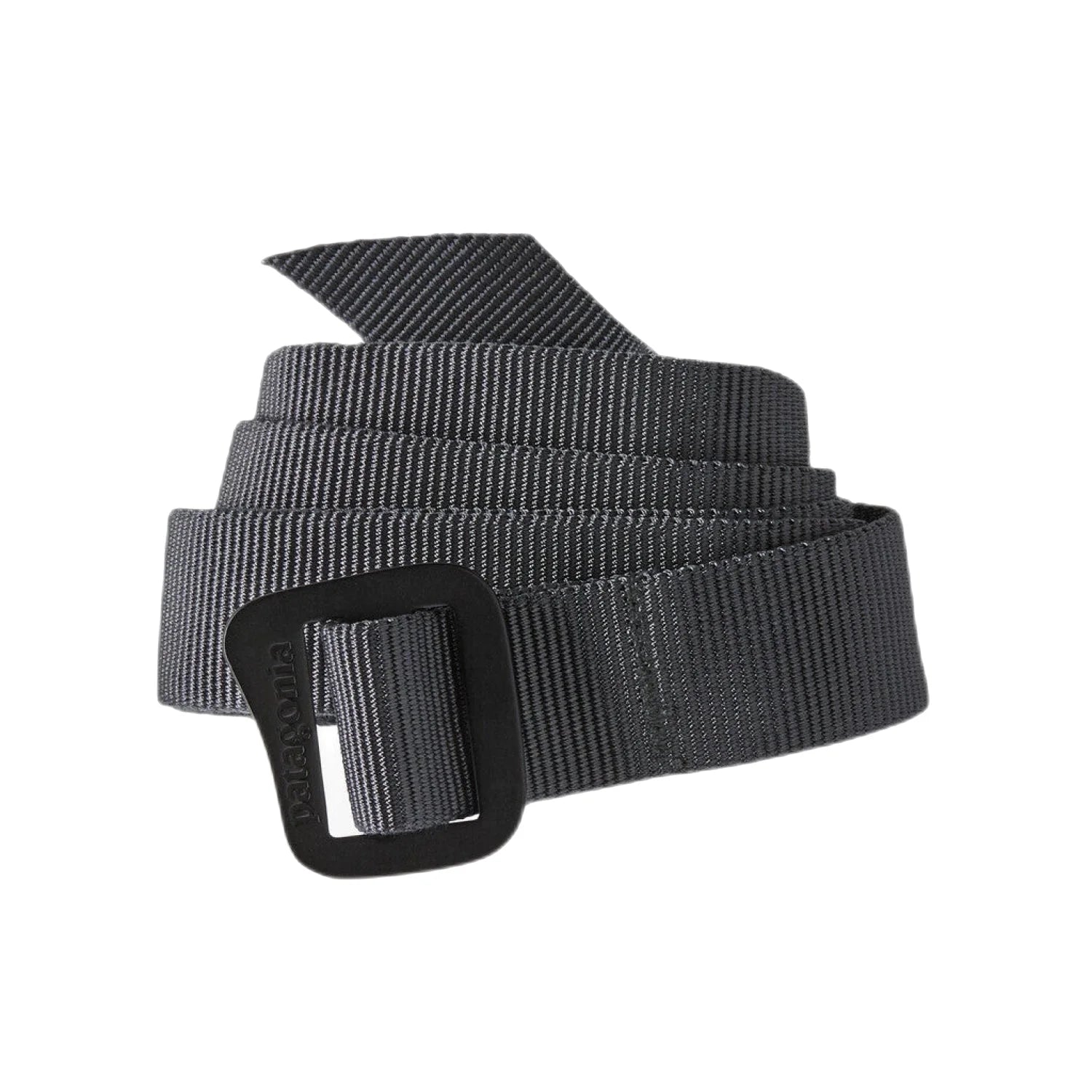 Patagonia Friction Belt shown in the Forge Grey color option.