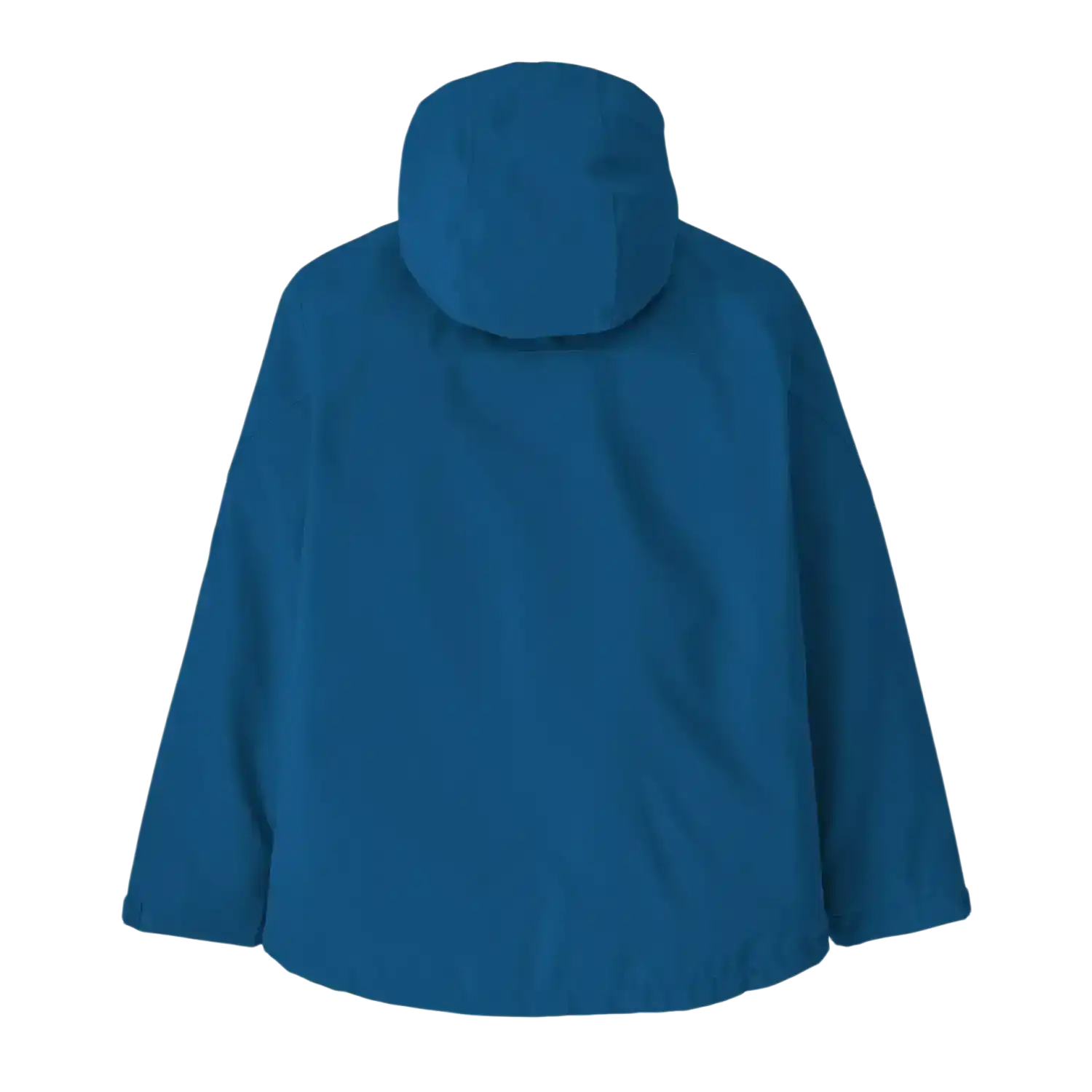 Patagonia Kid's 4-in-1 Everyday Jacket in Clement Blue, back view flat