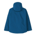 Patagonia Kid's 4-in-1 Everyday Jacket in Clement Blue, back view flat