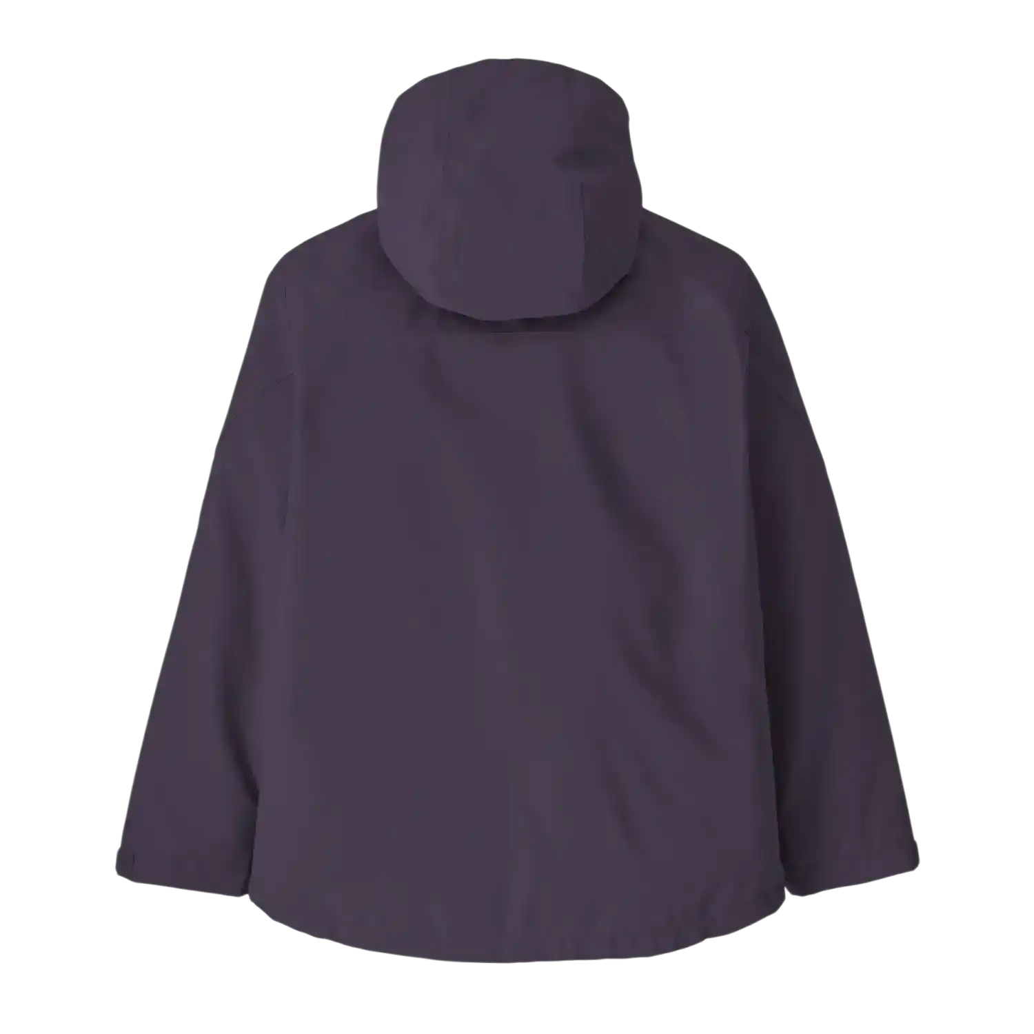 Patagonia Kid's 4-in-1 Everyday Jacket in Plummet Purple, back view flat