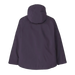 Patagonia Kid's 4-in-1 Everyday Jacket in Plummet Purple, back view flat