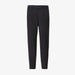 Patagonia Kid's Capilene® Midweight Bottoms shown in the Black color option. Front view.