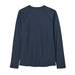 Patagonia K's Capilene® Midweight Crew, New Navy, back view 