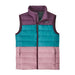 Patagonia K's Down Sweater Vest, Night Plum, front view 
