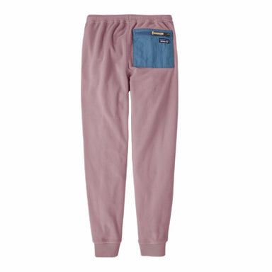 Patagonia K's Micro D® Fleece Joggers, Stormy Mauve, back view flat 