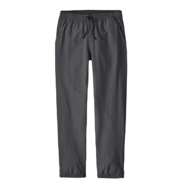 Patagonia K's Quandary Pants, Forge Grey, front view flat 