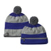Patagonia Lightweight Powder Town Beanie, OG Rugby Passage Blue, front view 