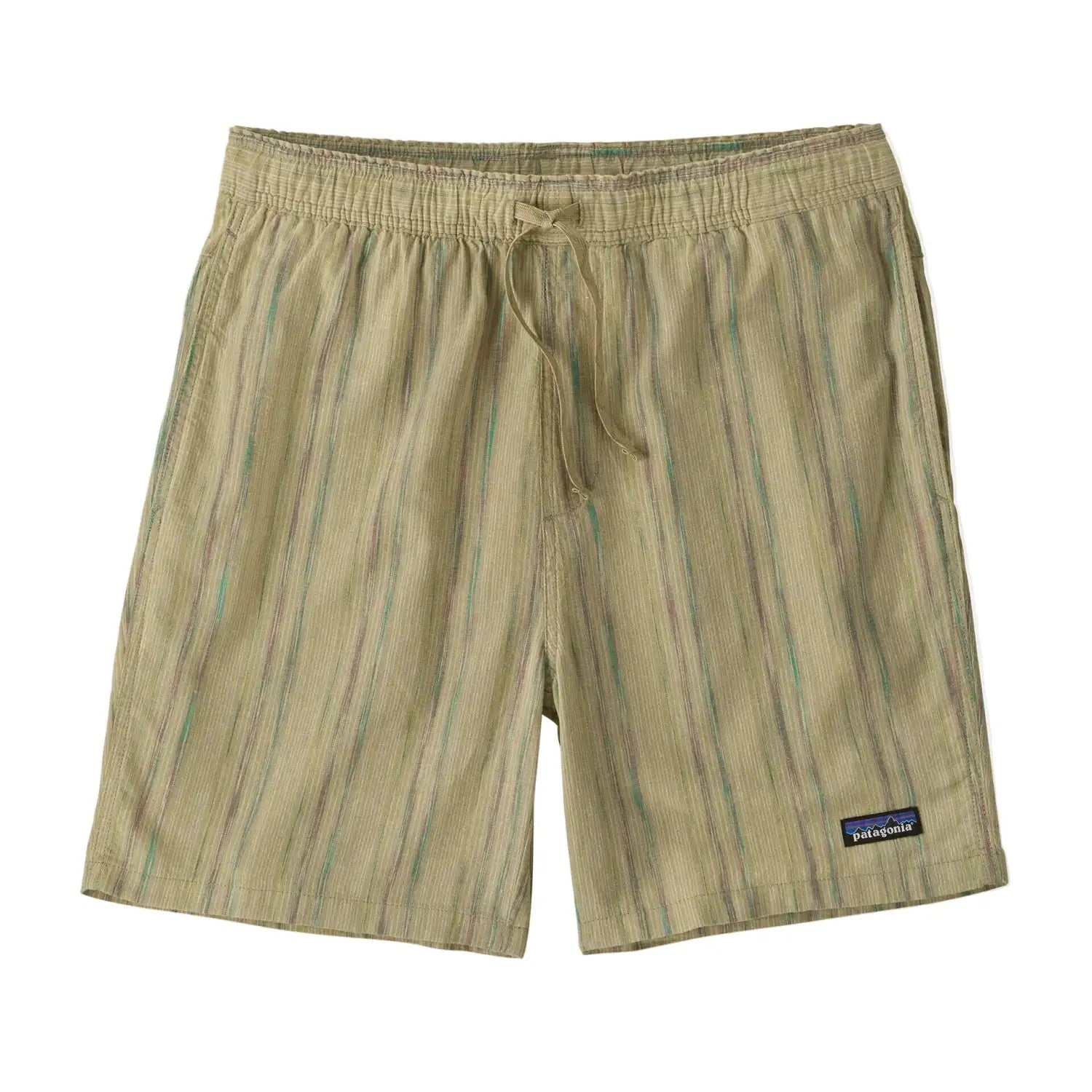 Patagonia M's Baggies™ Naturals in Rapids Weathered Stone, front view flat