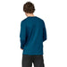 Patagonia M's Capilene® Thermal Weight Crew, Lagom Blue, back view on model
