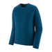 Patagonia M's Capilene® Thermal Weight Crew, Lagom Blue, front view 