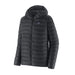 Patagonia M's Down Sweater Hoody, Black, front view 
