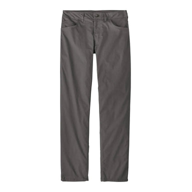Patagonia Men's Lightweight All-Wear 5-Pocket Pants - Regular in Forge Grey, front view flat