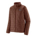 Patagonia Men's Nano Puff® Jacket in Dried Vanilla, front view flat