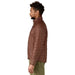 Patagonia Men's Nano Puff® Jacket in Dried Vanilla, side view on model 