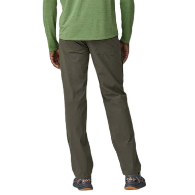 Patagonia M's Quandary Pants, Pine Needle Green, back view on model