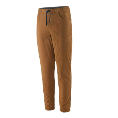 Patagonia M's Quandary Joggers, Tree Ring Brown, front view flat 