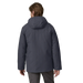 Patagonia Men's Windshadow Parka in Smolder Blue, back view on model 