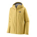 Patagonia Men's Torrentshell 3L Jacket in limestone yellow, front view