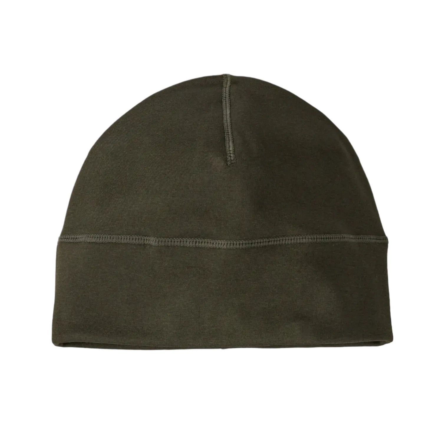 Patagonia R1® Daily Beanie shown in the Pine Needle Green color option.