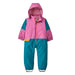 Patagonia Baby Snow Pile One-Piece, Marble Pink, front view 