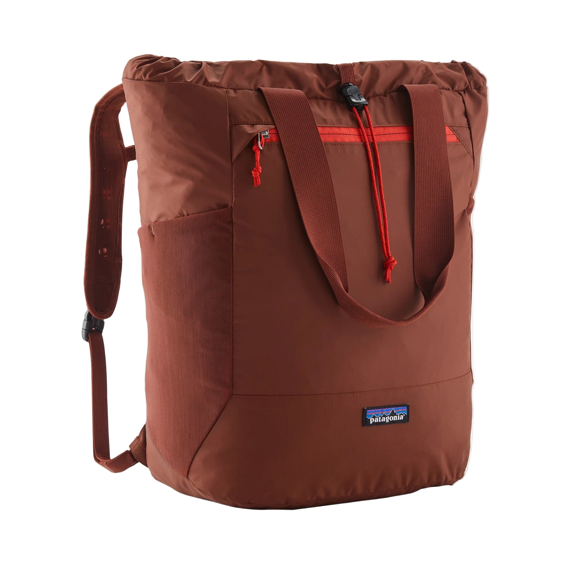 Patagonia Terravia Tote Pack 24L in Dried Vanilla, front view 