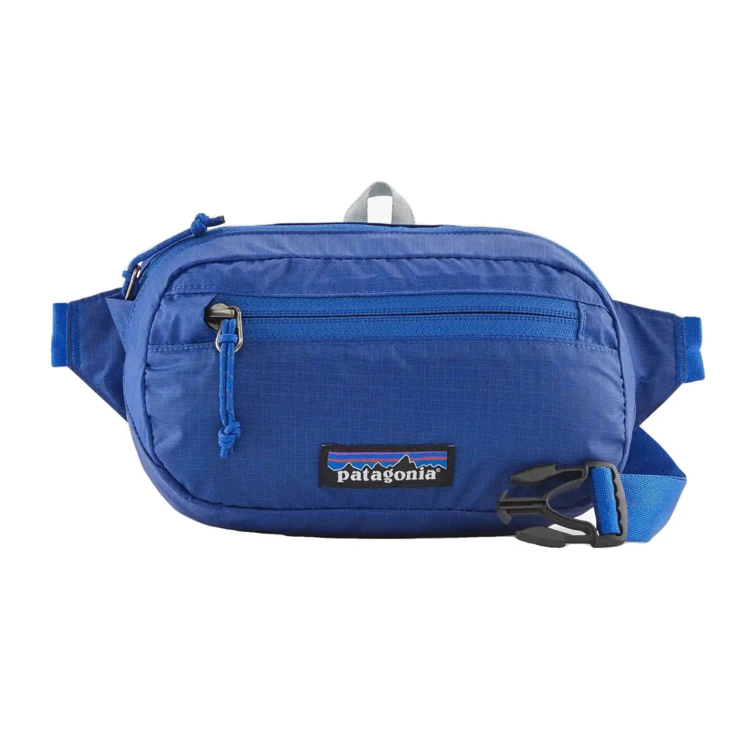 Patagonia Ultralight Black Hole® Mini Hip Pack, Passage Blue, front view