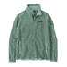 Patagonia Women's Better Sweater® Fleece Jacket in Thin Ice, front view flat