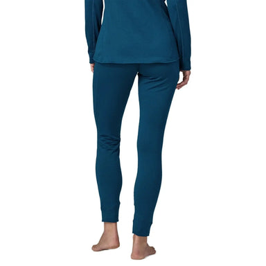 Patagonia W's Capilene® Thermal Weight Bottoms, Lagom Blue, back view on model