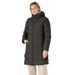 Patagonia Women's Jackson Glacier Parka in Black, front view on model 