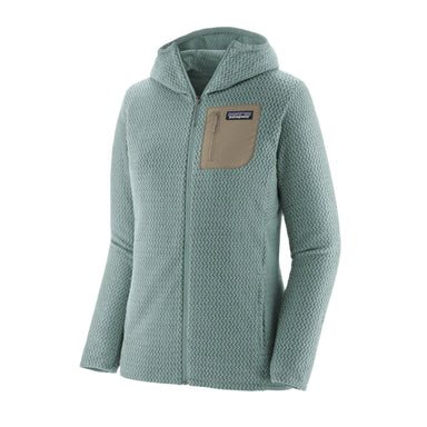 Patagonia Women's R1® Air Full-Zip Hoody Thermal Blue Flat Front